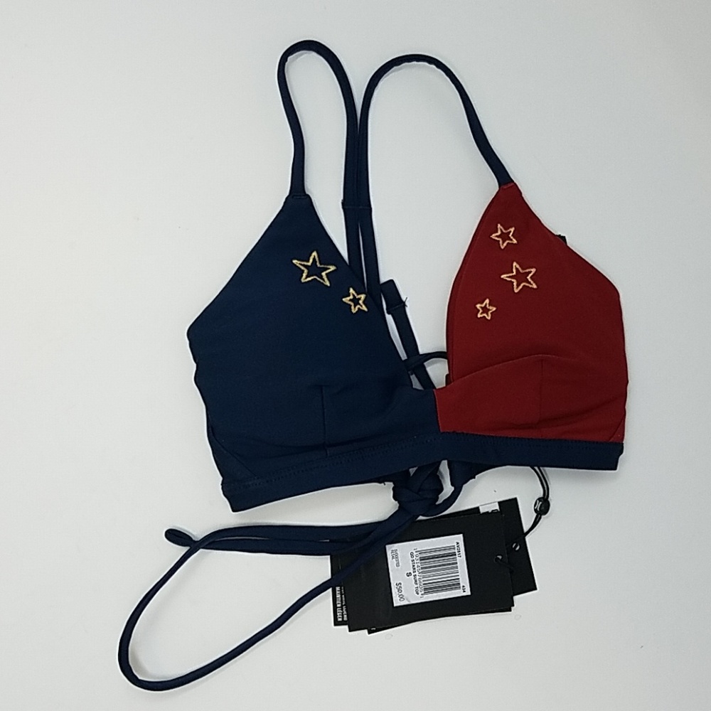 NWT Hurley Bikini Top, Womens Small, D4E